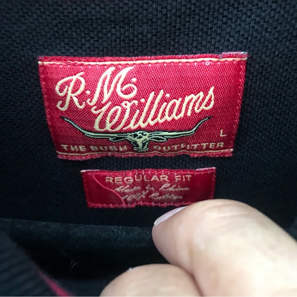 R.M. Williams “The Bush Outfitter” Polo Shirt - Picture 4 of 5